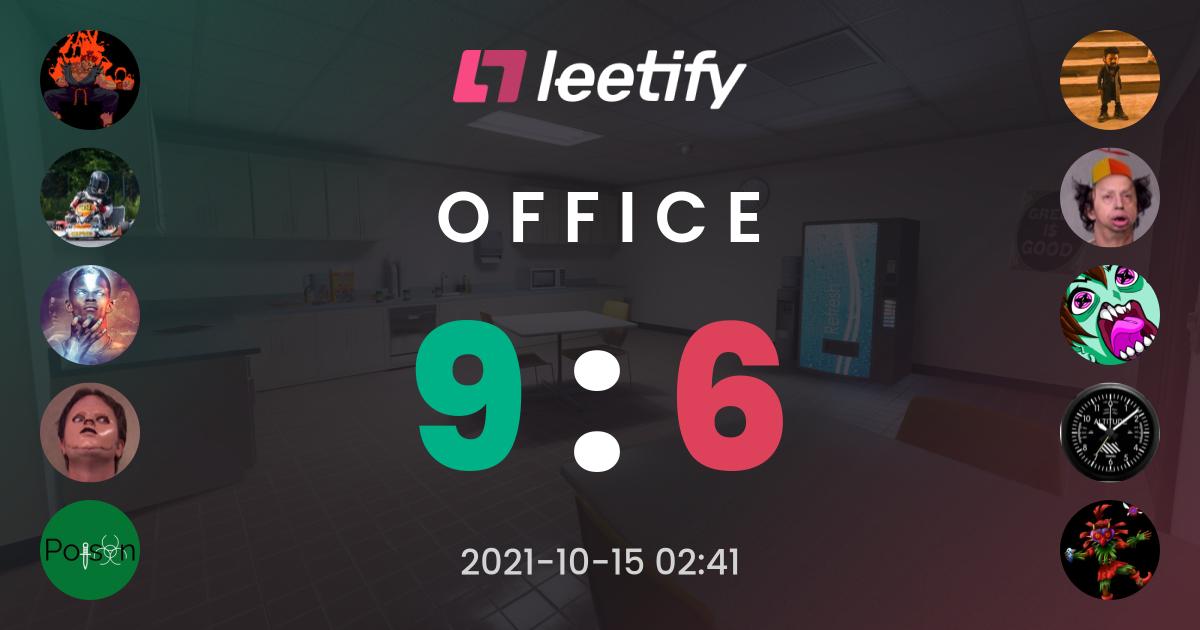 9 6 On Office Leetify