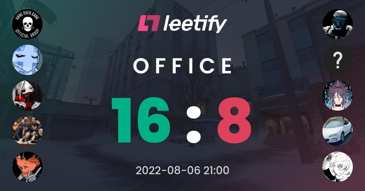 16 8 On Office Leetify