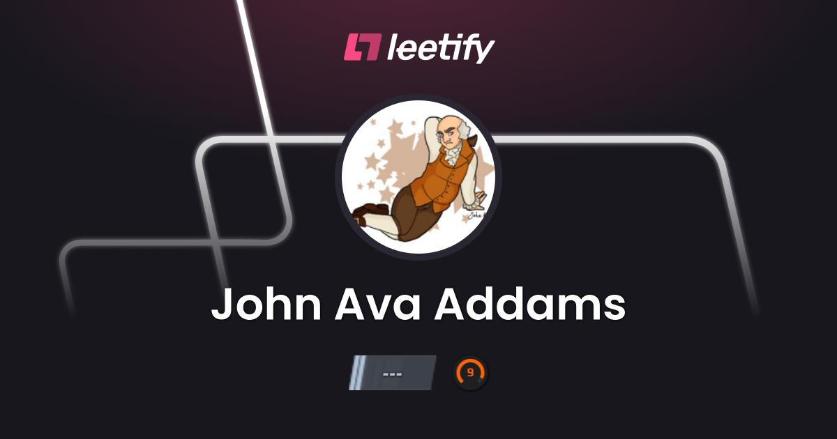 John Ava Addams Leetify 