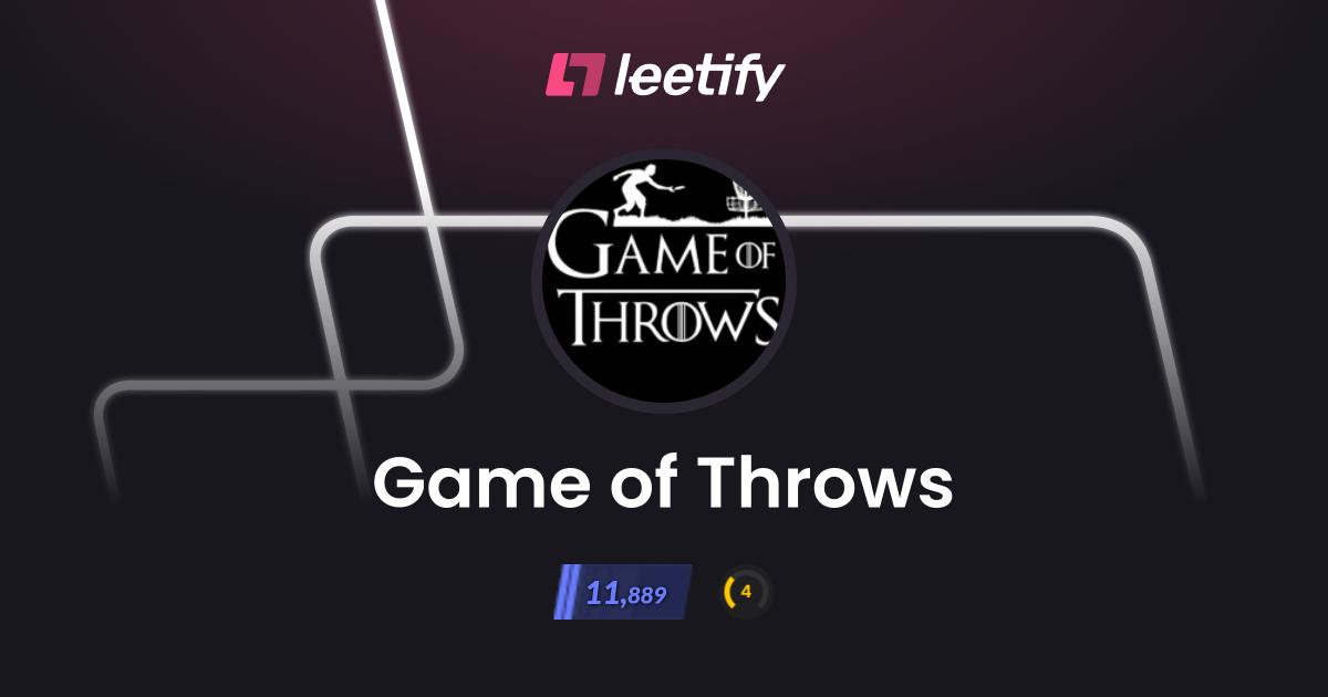 Game of Throws Leetify