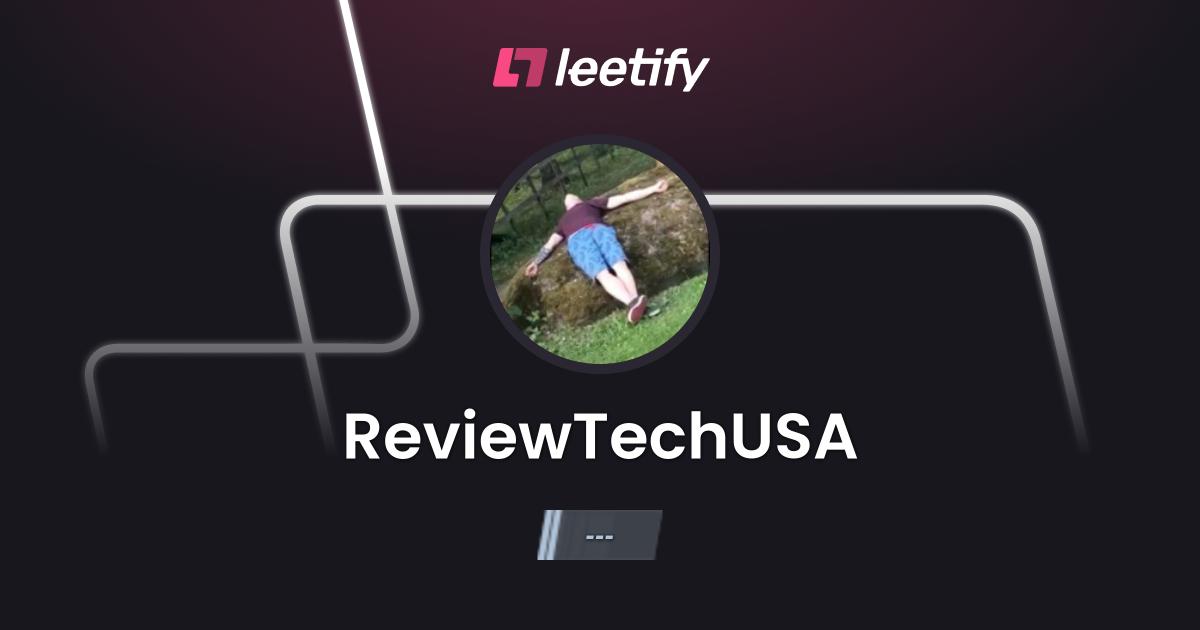 ReviewTechUSA - Leetify